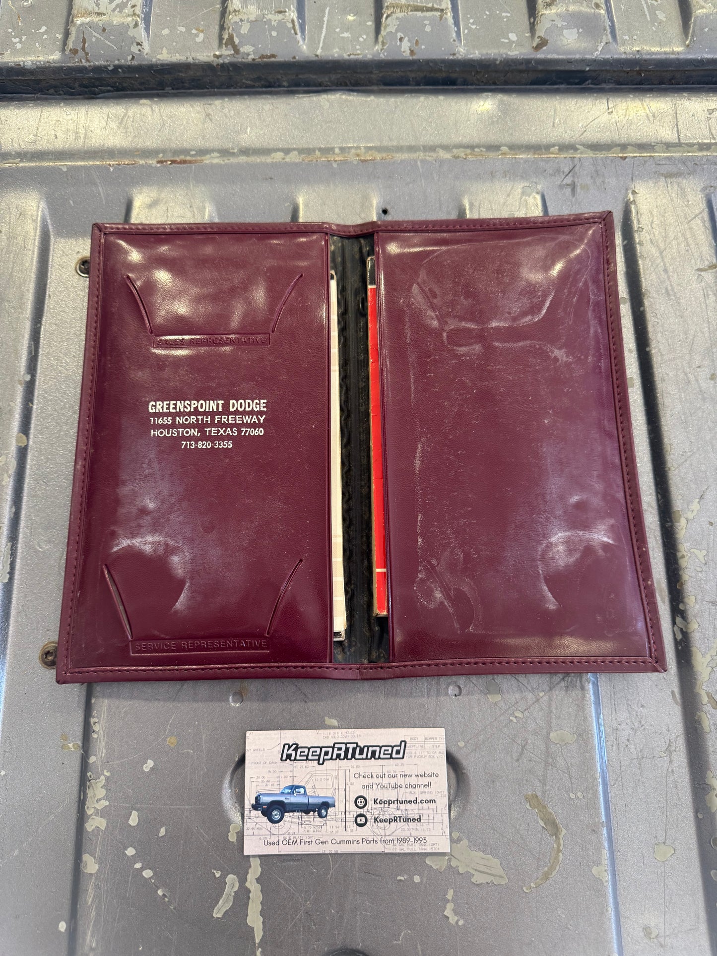 Owners Manual And Owner Packet 1992 Dodge Ram Cummins