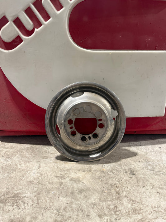 Dually D350 W350 Wheel Chrome Simulator (One front) 1989-1993 Dodge Ram 1st Gen Cummins