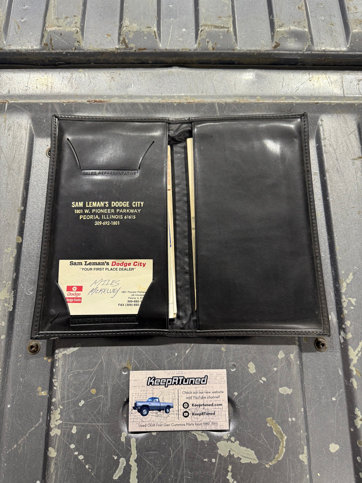 Owner's Manual And Owners Packet 1991 Dodge Ram 1st Gen Cummins