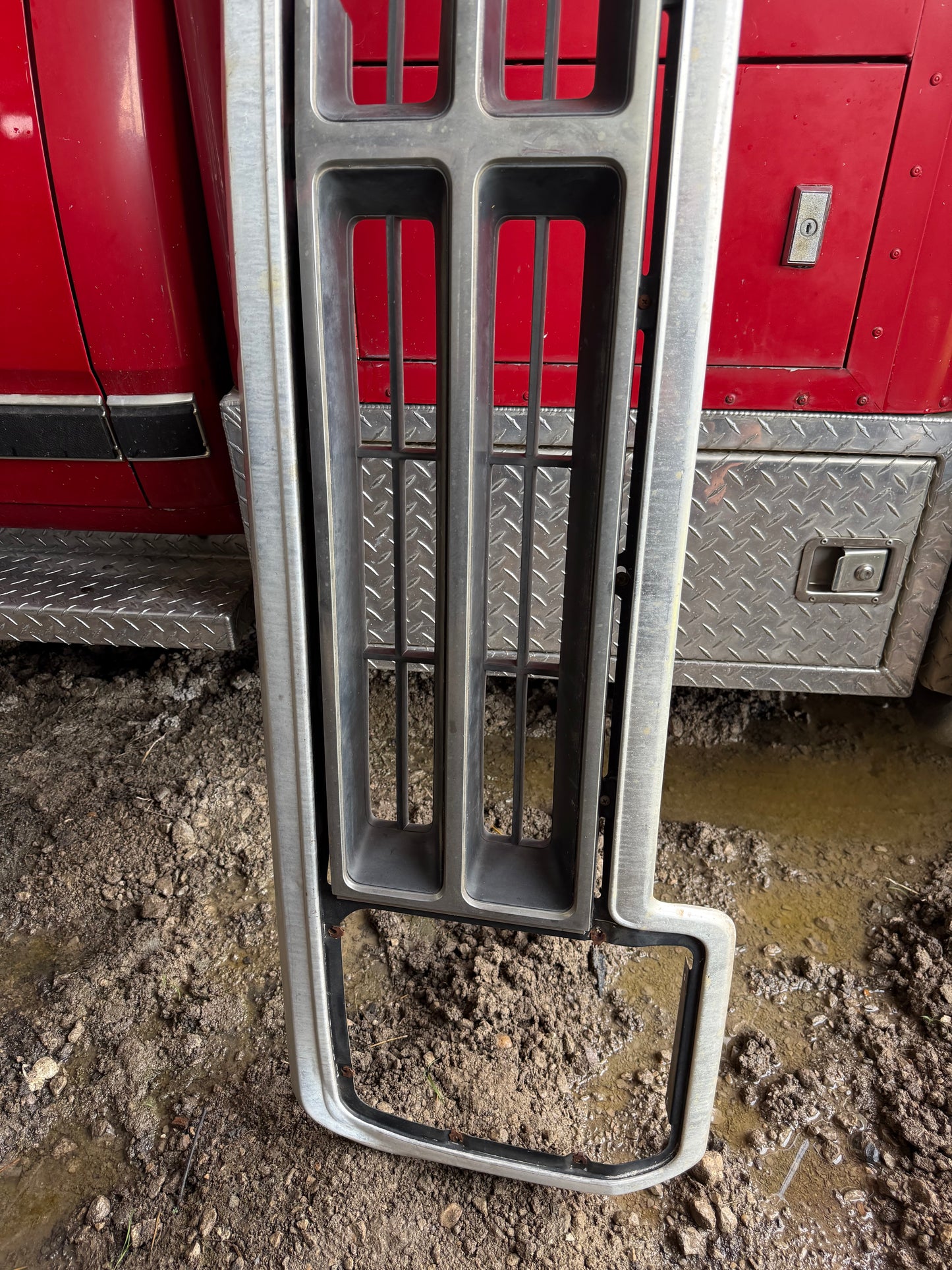 Grill With Insert Oem 1989 - 1990 Dodge Ram 1st Gen Cummins Grill Surround (Local pickup or contact us for a freight quote)