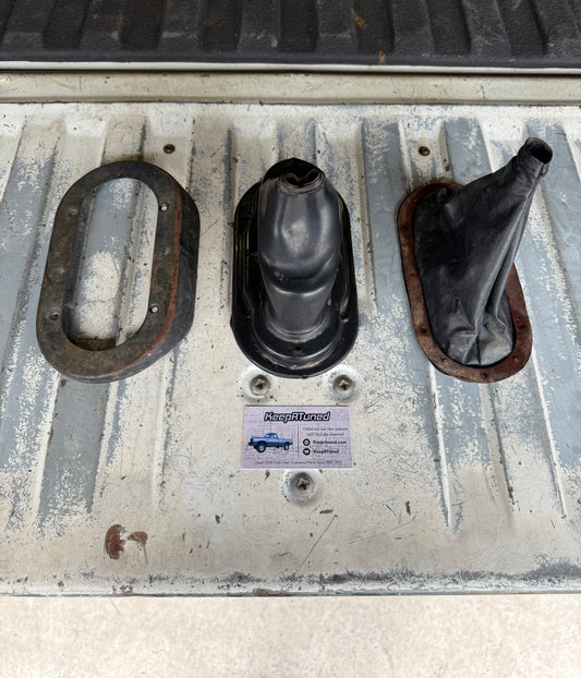 Transfer Case Shifter Boots And Retention Ring 89-93 Dodge Ram 1st Gen Cummins 4x4