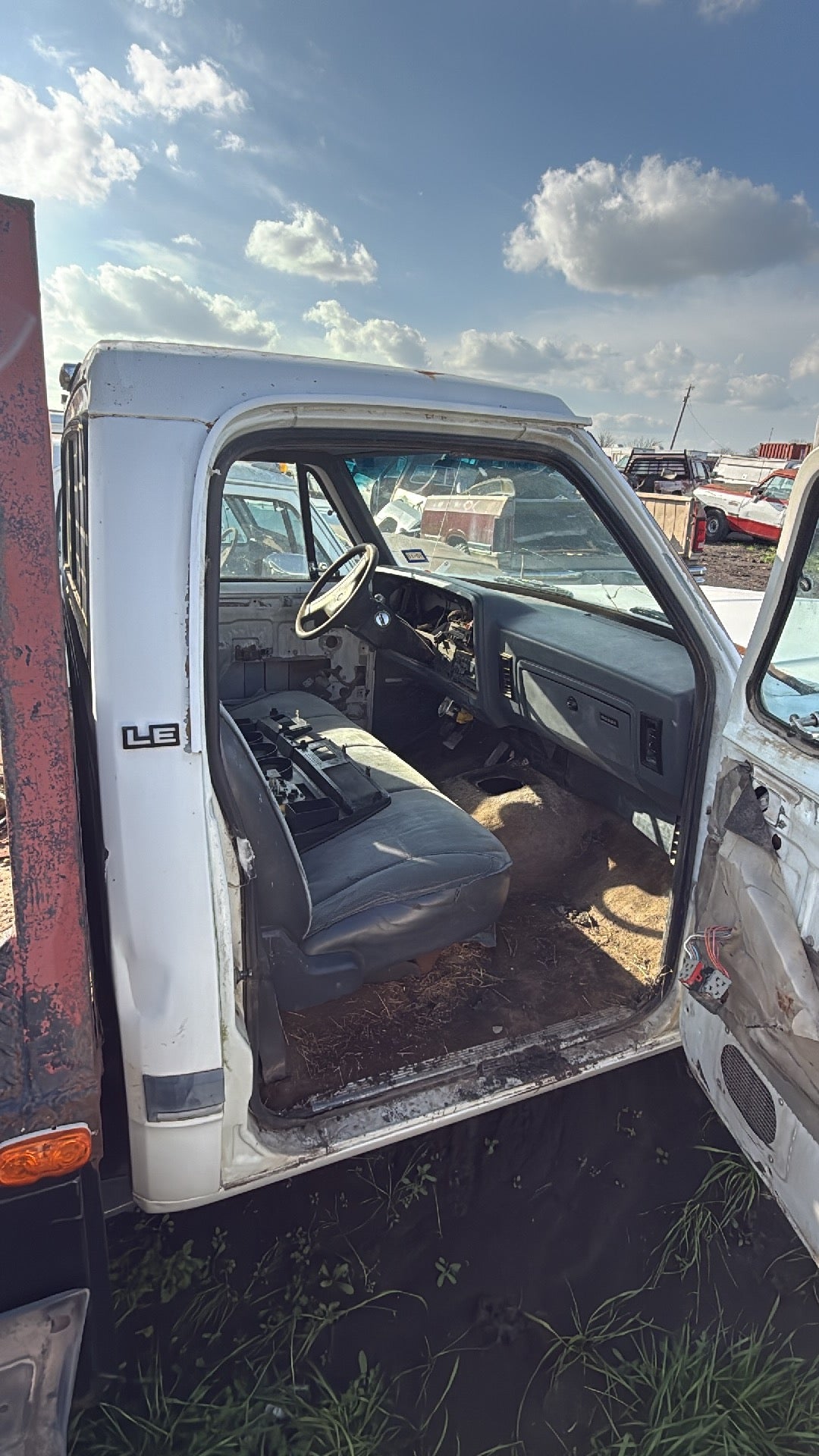 Single Cab White Truck Cab 1991 First Gen Cummins Dodge Ram Local Pickup