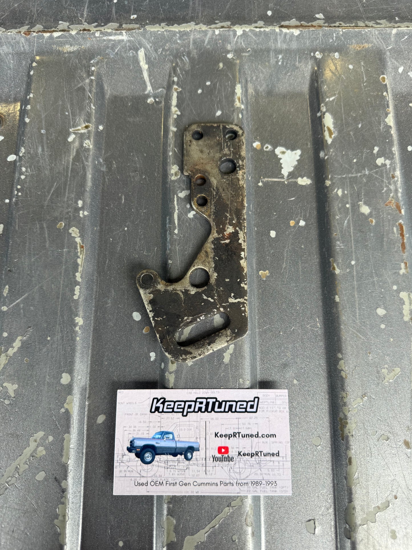Ve Pump Injector Line Plate 1st Gen Cummins 89-93