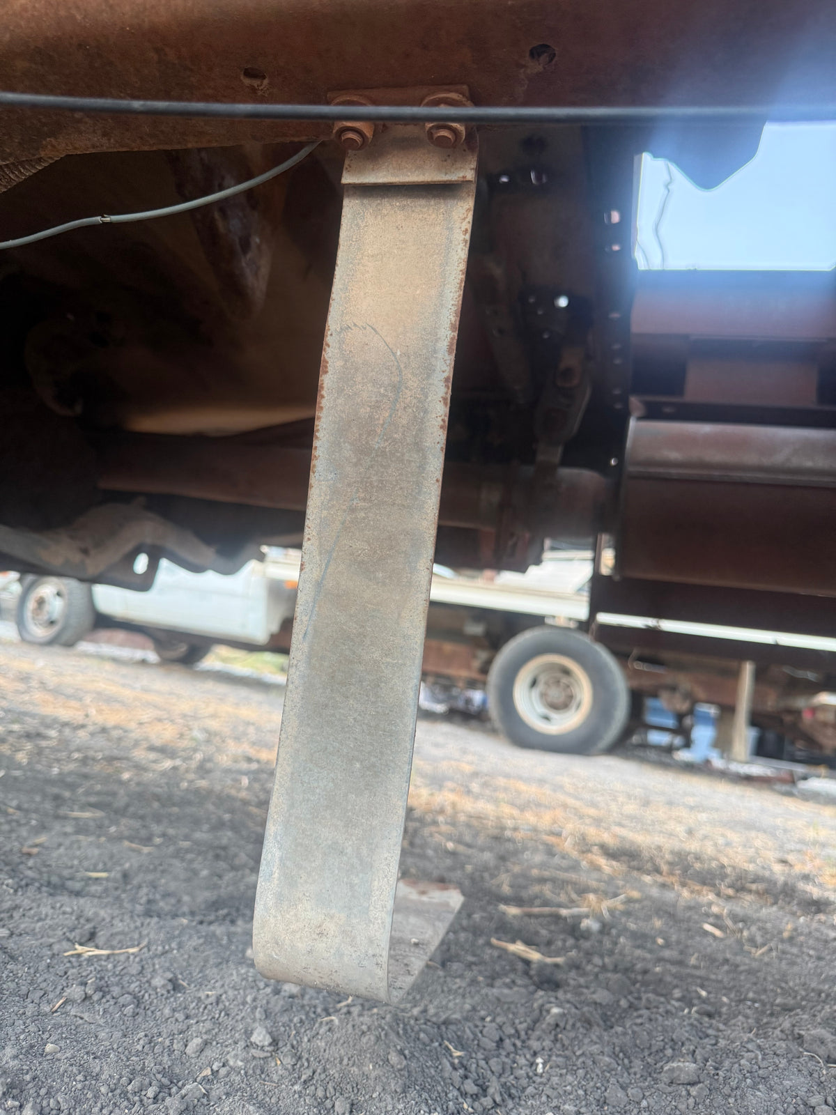 Fuel Tank Strap Holders 89-91 Cummins (Just the holders not the fuel tank crossmember)