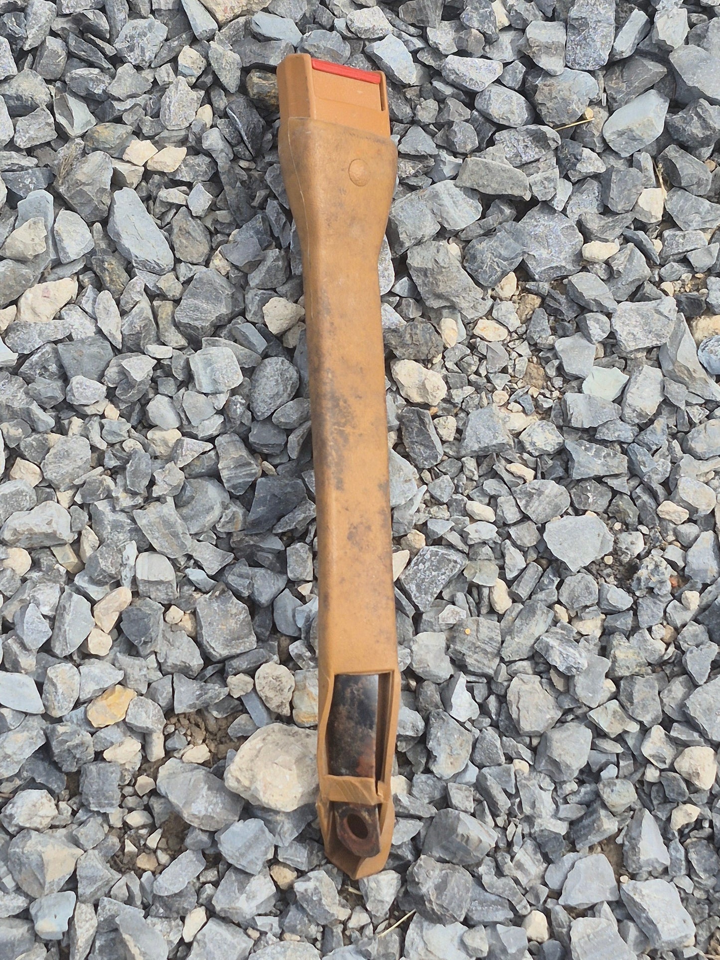 Jump Seat Seatbelt Receiver (Spice Tan) - Driver Side 89-93 DODGE RAM 1ST GEN CUMMINS