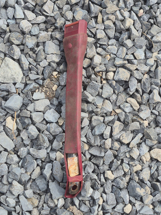 Jump Seat Seatbelt Receiver (Red) - Driver Side 89-93 DODGE RAM 1ST GEN CUMMINS