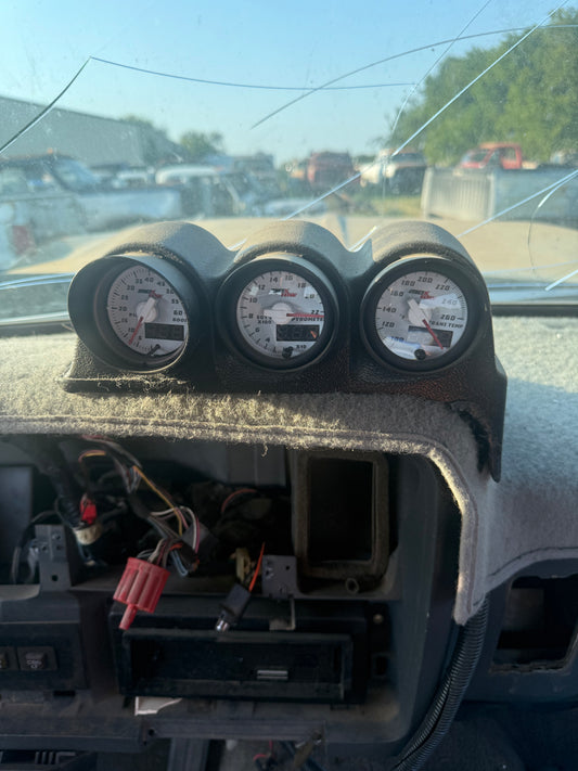 Max Tow Digital Gauges and wiring with pod