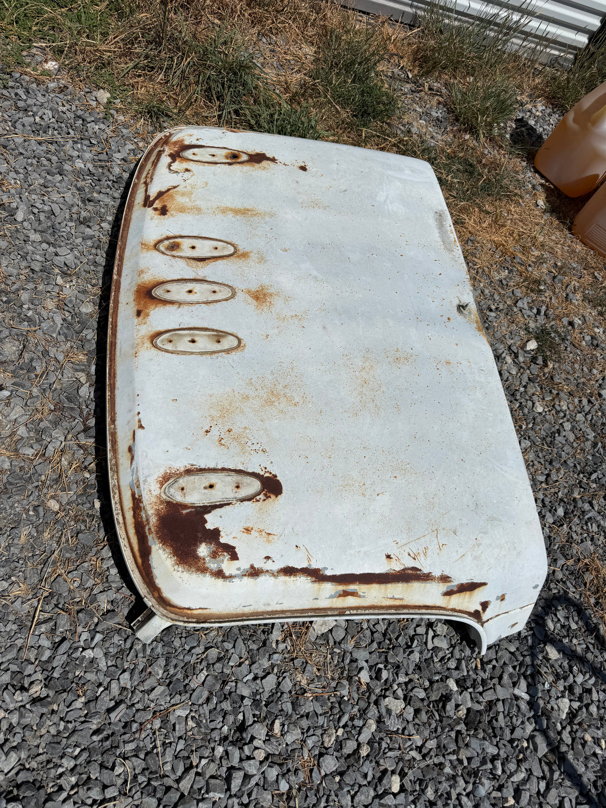 Single Cab Roof Clean Drip Rail 1st Gen Cummins 89-93 Dodge Ram (Stock photo bulk of shipping included in the listing price)