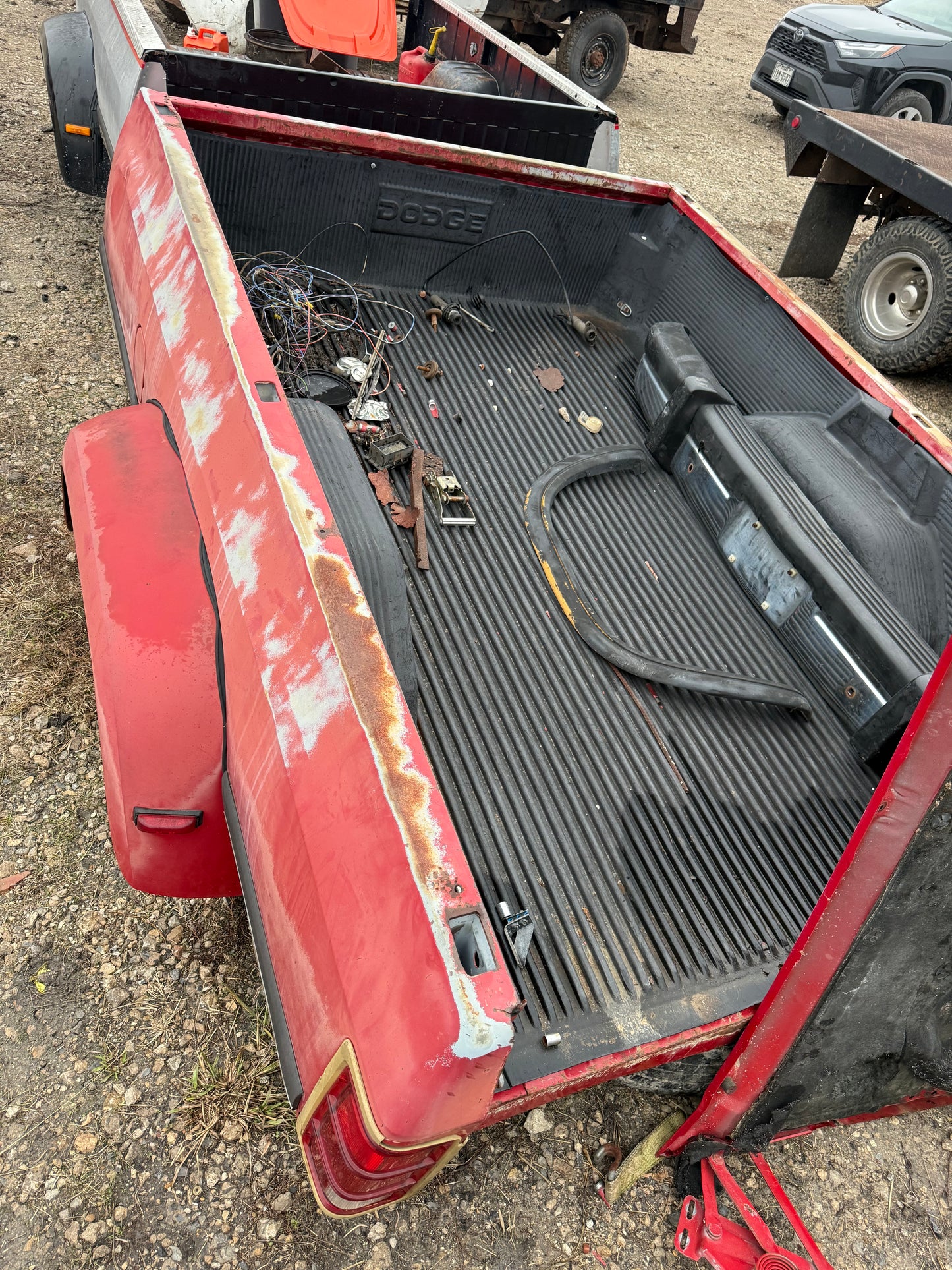 Dually Bed Red with bed liner