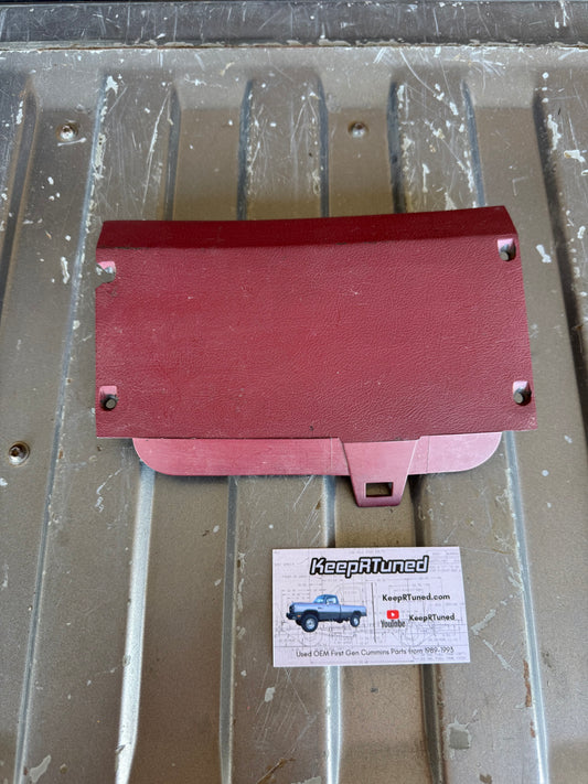 Trim - Fuse Box Red 1st Gen Cummins