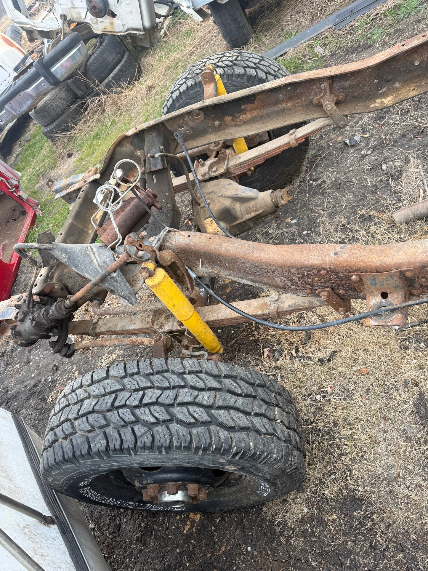 Dually Front Axle Dana 60 3.54 Gears 1st Gen Cummins 89-93 (Local Pickup Extra for Freight)