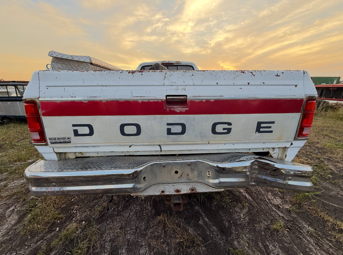 Tailgate All White LE Nice Shape! (Local pickup or extra for shipping)