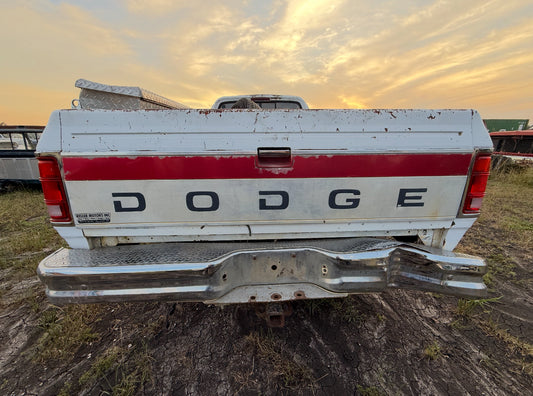 Tailgate All White LE Nice Shape! (Local pickup or extra for shipping)