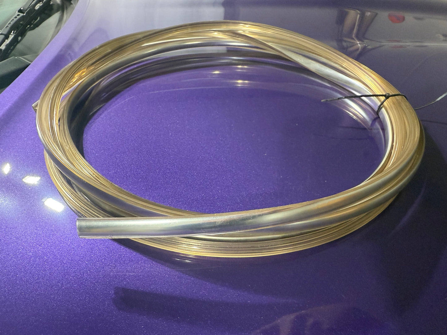 Nos Chrome Window LocK Strip