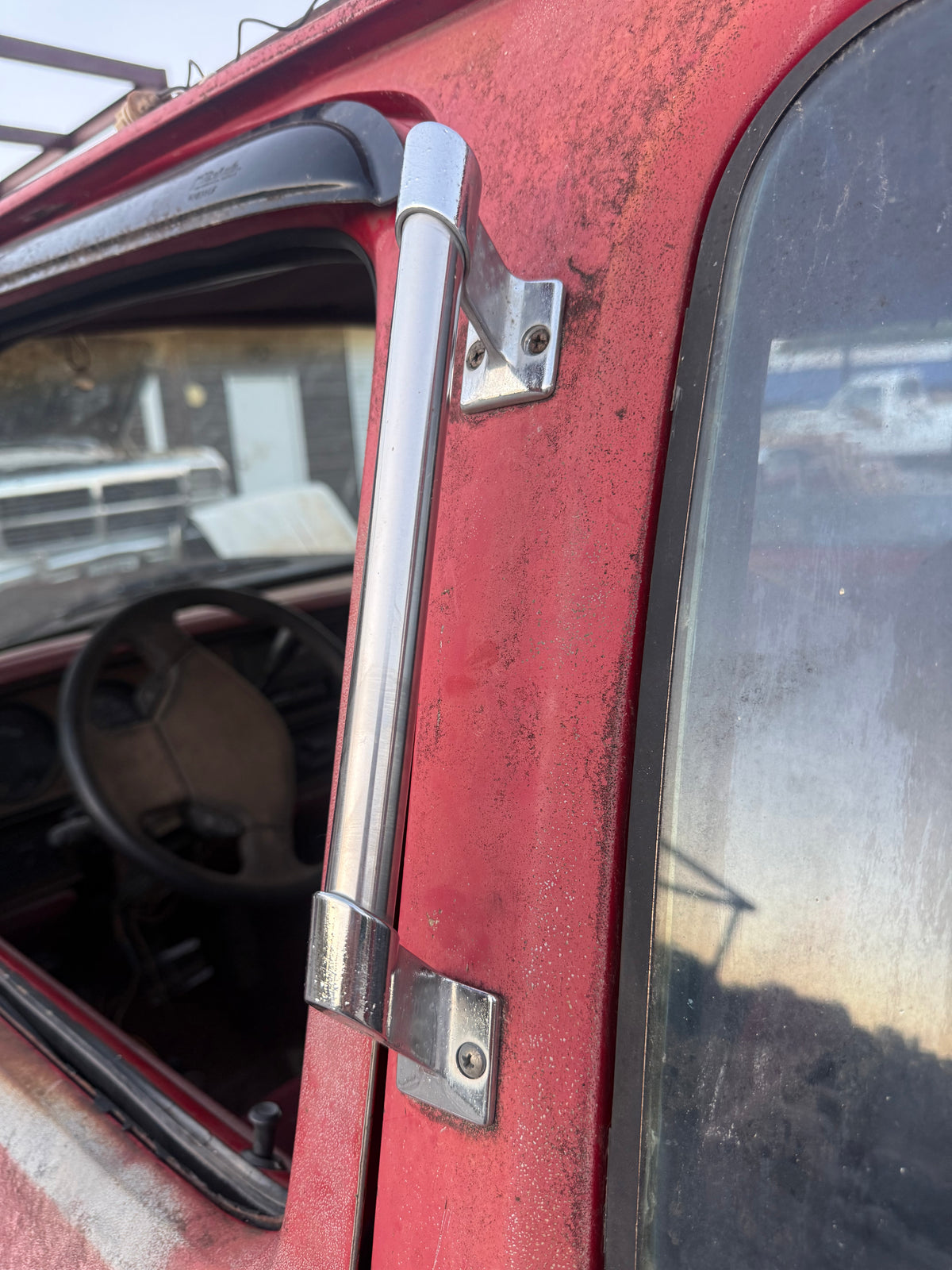 Cab Chrome Grab Handle Set 89-93 1st Gen Cummins Dodge Ram