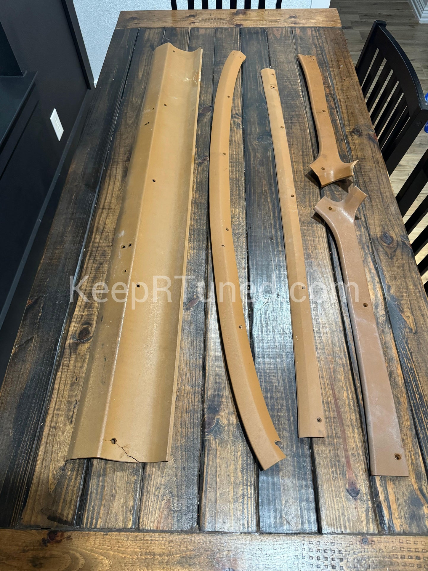 Trim Bundle Saddle Tan 89-93 Dodge Ram 1st Gen Cummins