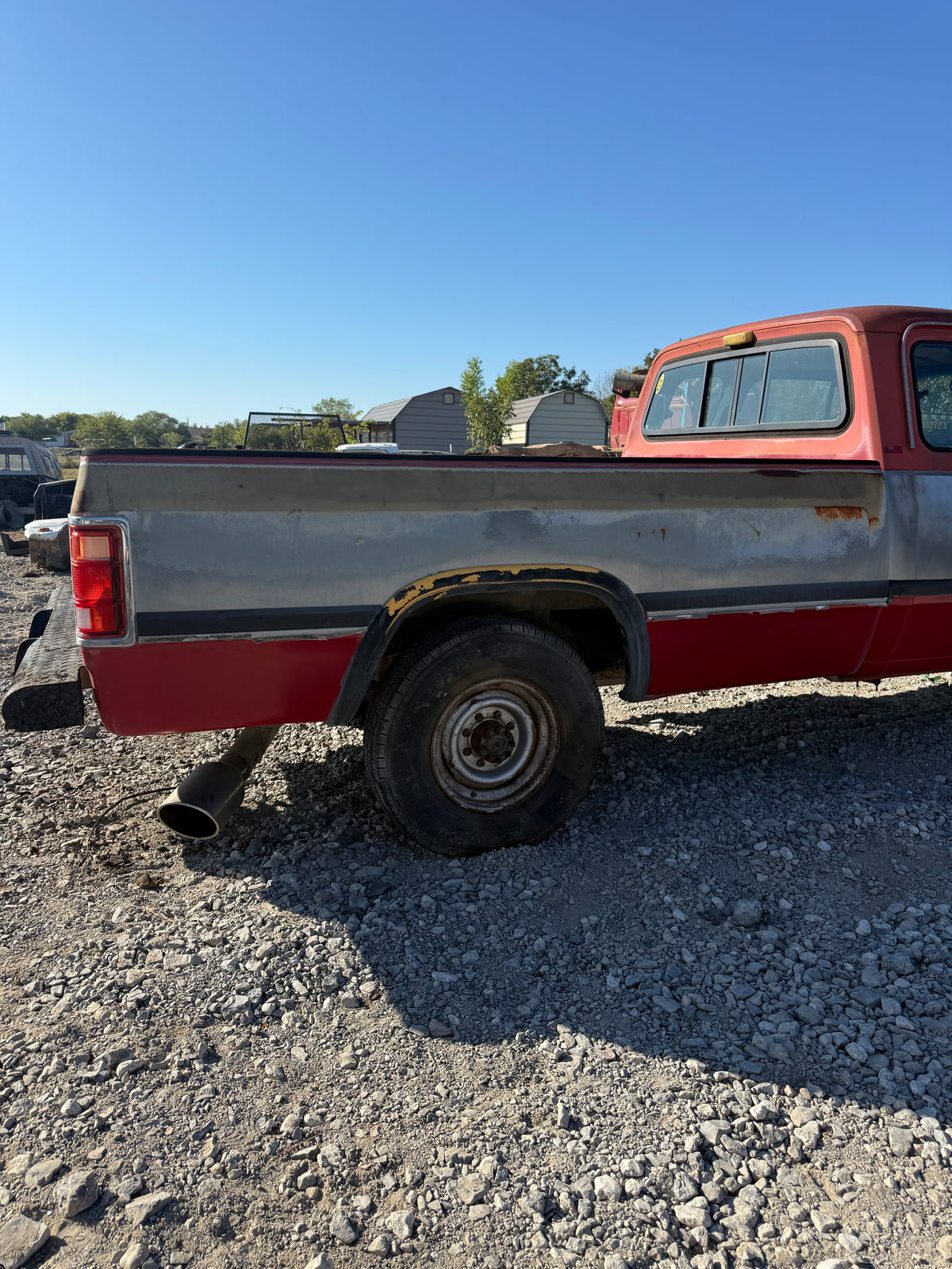 Red And Grey Long Bed (Local Pickup)