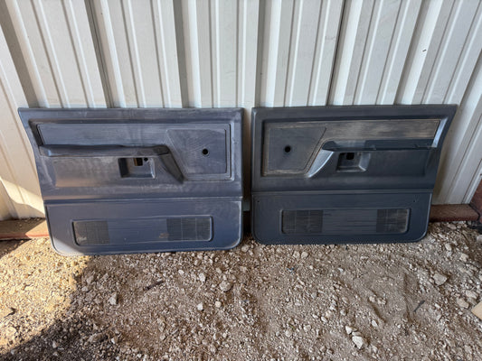 Door Panel Set Grey Manual Set