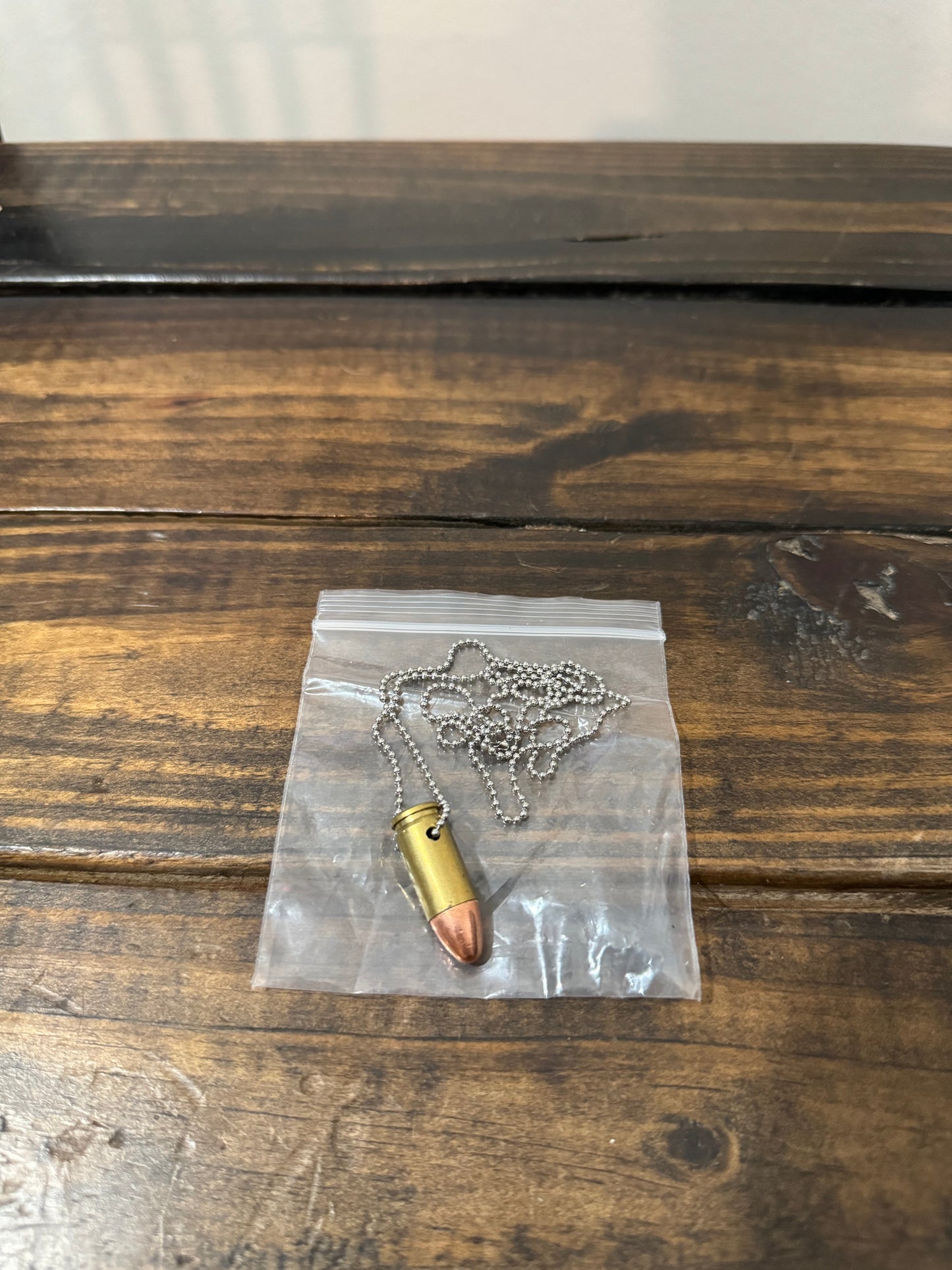 Merch Bullet Necklace Hand Made by KeepRTuned (9mm)