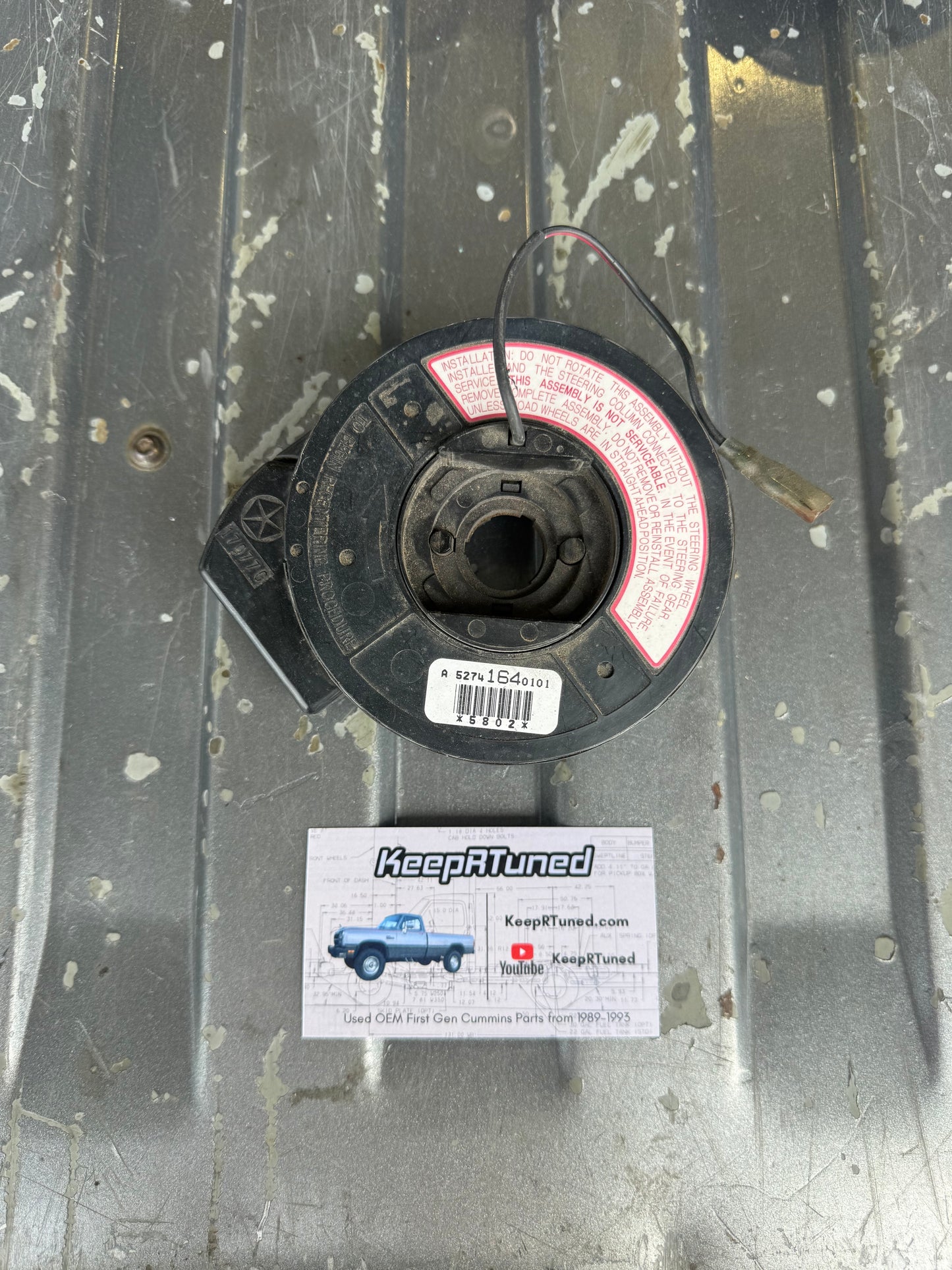 Clock Spring 1991 No Cruise Control First Gen Cummins