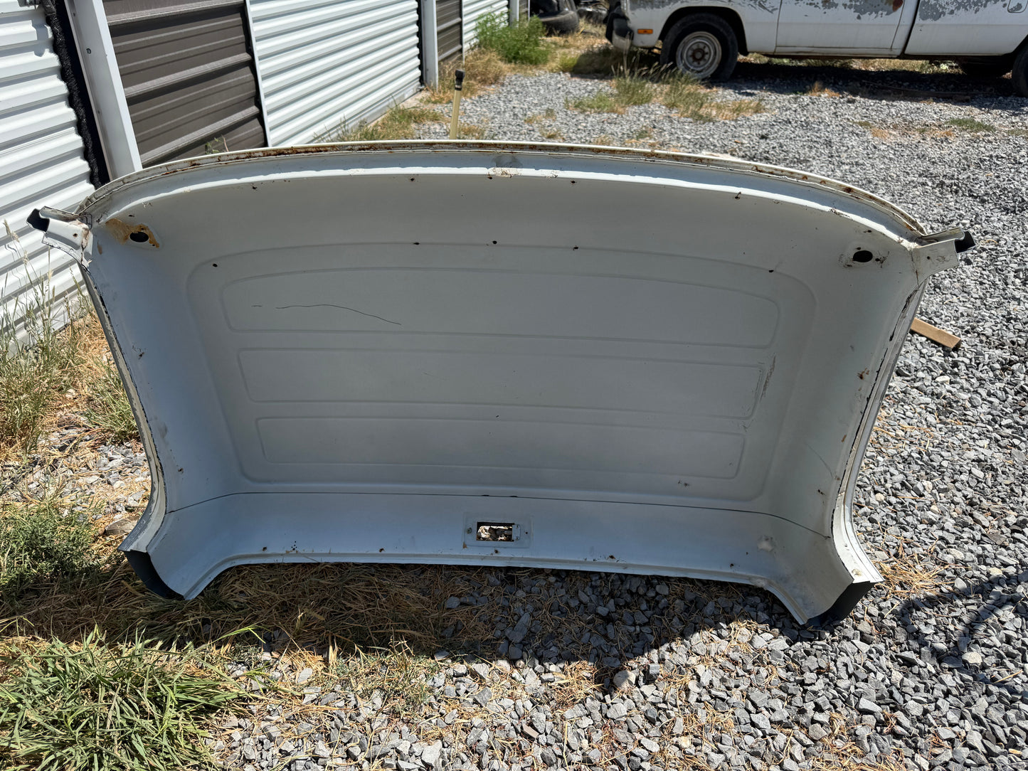 Single Cab Roof Clean Drip Rail 1st Gen Cummins 89-93 Dodge Ram (Stock photo bulk of shipping included in the listing price)