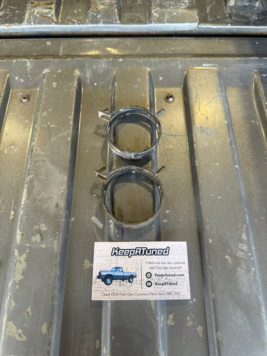 Lower Radiator Hose Clamps OEM 1st Gen Cummins 12 Valve