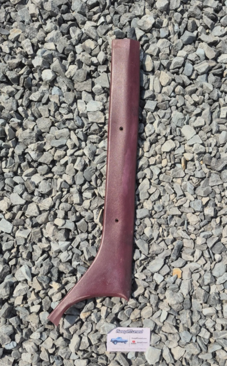 Trim A Pillar Dark Red Driver Side 1st Gen Cummins Dodge Ram