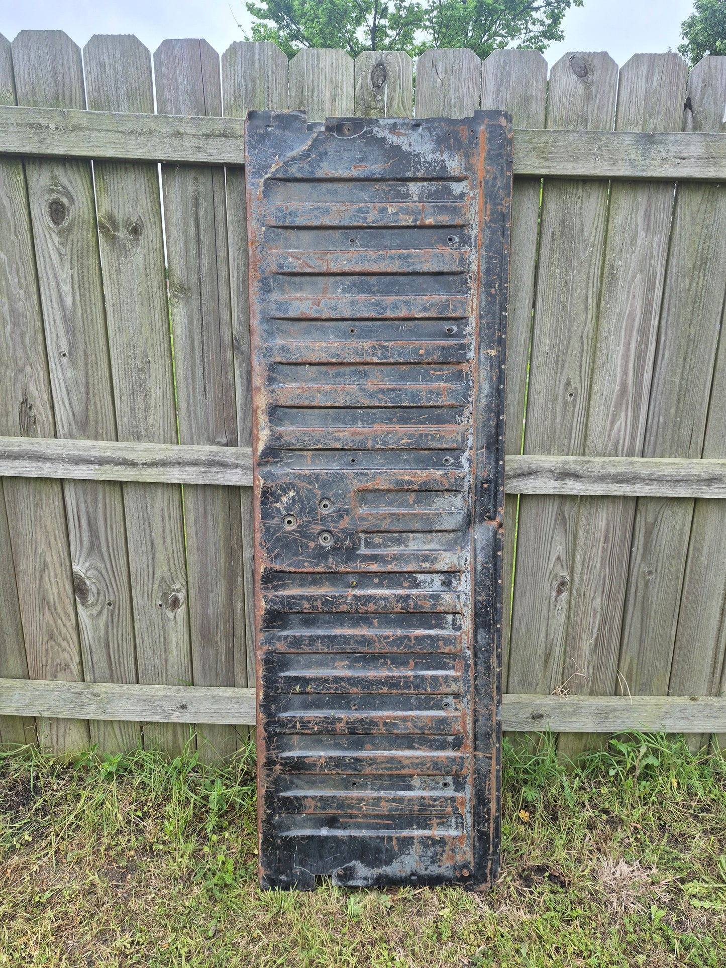Tailgate Panel Grey No Latches First Gen Cummins - 1 (Local Pick UP Only)