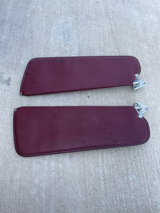 Sun Visor Set (Maroon)