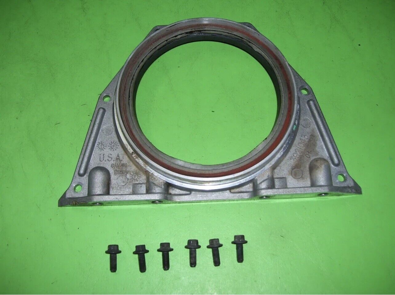 12715134 Rear Main Rear Main Seal Adapter 3921043 engine plate crankshaft 12v – KeepRTuned