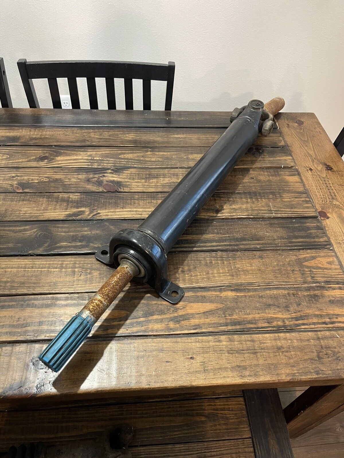 Driveshaft (Rear front half) 1993 d350 4spd Automatic Cummins